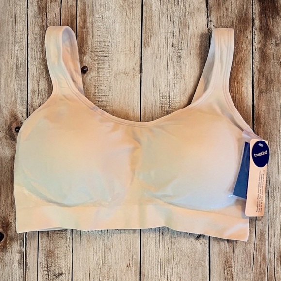 NWT Truekind Shapermint Daily Comfort Wirefree Shaper Bra Size Small - Picture 1 of 9